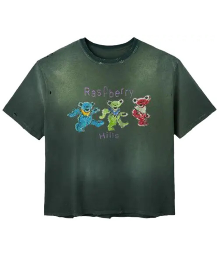 Raspberry Hills Gv Gallery Grateful Tee – Green