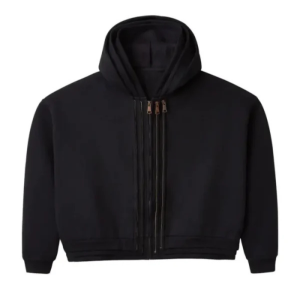 Raspberry Hills black Goldvintage gallery zip up 3 splice