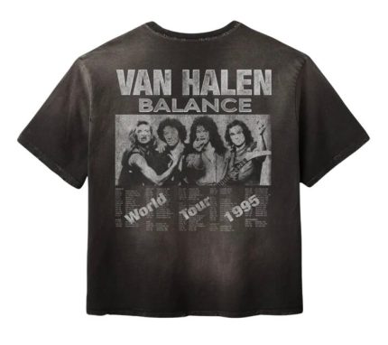 raspberry Hills Goldvintage gallery balance van halen tee black