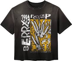 Raspberry Hills code 77 Goldvintage gallery tee black